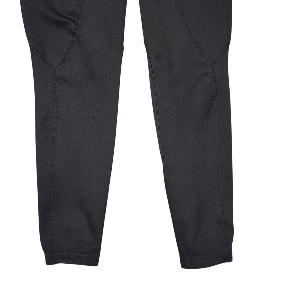 Kerrits Breeches S Kids Girls Equestrian Riding Pants Black Knee Patches Stretch
